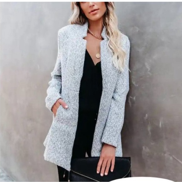 Vici Taylored Pocketed Blazer - Picture 1 of 5